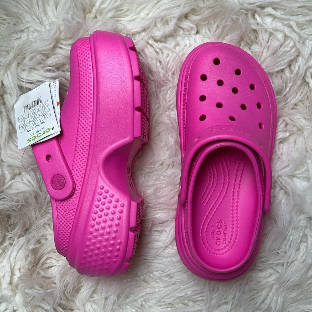 Stomp Clog - Pink Crush - Picture 1 of 5